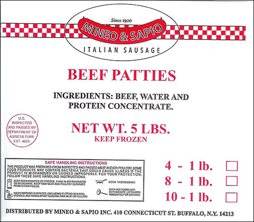 Ford Brothers Wholesale Meats, Inc. Recalls Beef Products Due to Misbranding and Undeclared Allergens